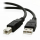 GEMBIRD KABEL USB 2.0 A-B M/M 4.5M CZARNY CCP-USB2-AMBM-15 - 64537 - zdjęcie 2